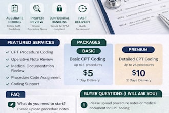 assign accurate cpt codes for medical procedures