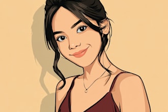 do a cartoon portrait