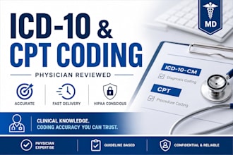 code your medical records using icd 10 cm and cpt guidelines