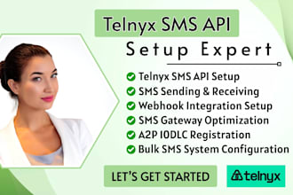 setup telnyx sms api bulk sms a2p 10dlc sip trunk voip ivr automation
