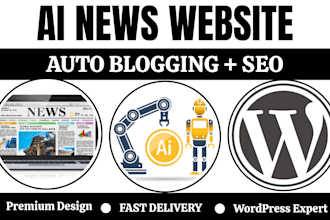 create news website with ai, autopilot news, blog automation, ai auto blogging