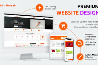 design a premium responsive website
