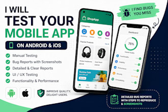 manual mobile app testing android and ios
