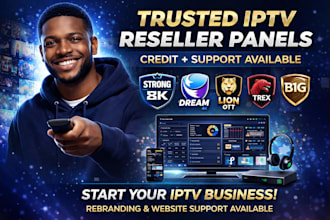 setup and activate reseller panel strong 8k,dream 4k,lion ott,trex,b1g