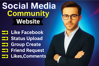 design community website like facebook build social media website with buddyboss