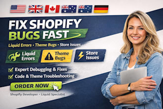 fix shopify bug fix liquid error theme bug fix shopify expert store error fix