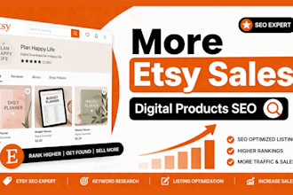 setup etsy shop etsy seo listings etsy digital products design for etsy shop