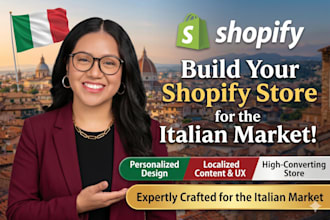 be your italian shopify specialist for any ecommerce solution