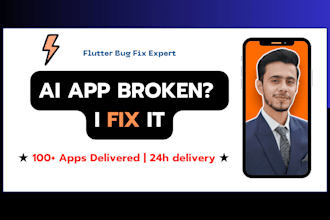 fix, debug and improve your flutter app built with ai or vibe coding