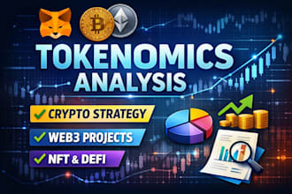 analyze and optimize your tokenomics for crypto, nft, or web3 projects