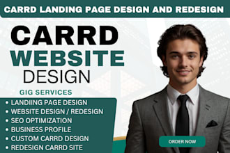 design carrd website redesign carrd landing page design and redesign