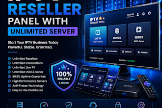configure panel strong 8k ,lion ott, dream 4k ,tivione, trex panel