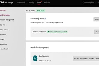 create tik tok agency account, tiktok agency ad account