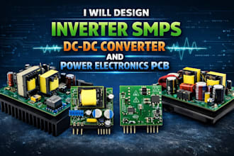 design inverter smps dc dc converter and power electronics pcb