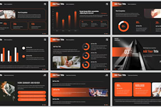 create modern canva, powerpoint presentation and google slides ppt slides design