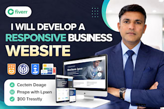 create a responsive website for small businesses
