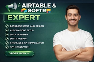 build your airtable database, airtable automation, airtable automation expert