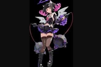 fix edit custom 3d vrchat avatar furry avatar commission nsfw character for game