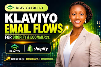 setup klaviyo email flows for shopify stores