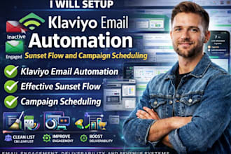 setup klaviyo email automation sunset flow klaviyo campaign scheduling