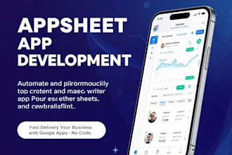 build automated appsheet systems for your business