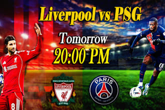 design create dynamic sport and football youtube thumbnail
