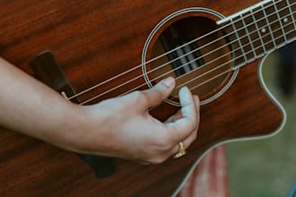 create custom acoustic country or folk music