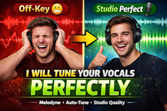 tune your vocals with auto tune and pitch correction