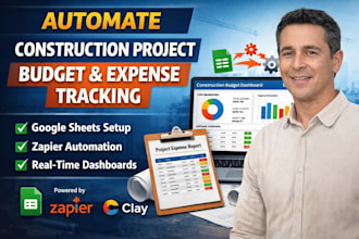 automate construction project budget expense tracking in google sheets  zapier