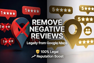 remove fake harmful google maps and busines reviews