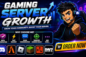 do discord server promotion, discord advertising minecraft fivem, server promote