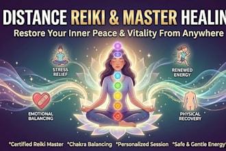 do quality reiki healing spell or distance healing spell for you