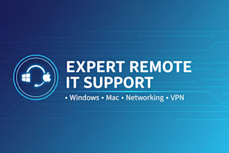 be your remote IT helpdesk for windows, mac, and network support