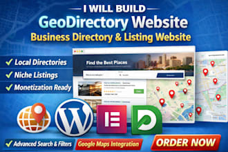 build a geodirectory website  business directory  and listing website