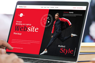 modern responsive website for your brand