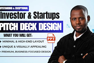 design investor pitch deck, startup pitch deck powerpoint, business presentation