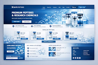 build fda compliant peptide website research peptide store run sales peptide ads