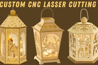 create cnc laser cutting dxf svg vector line art and engraving plasma files