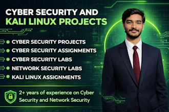 develop IT, kali linux, and cybersecurity projects and labs