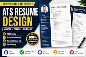 design ats friendly professional resume