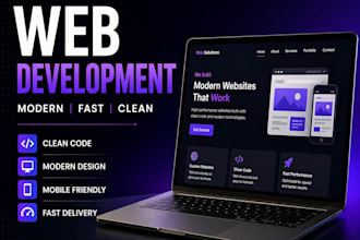 build a modern and high quality website for your business