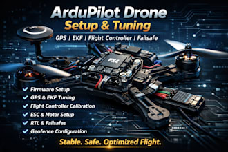 do ardupilot drone setup, gps ekf tuning, flight controller, uav configuration