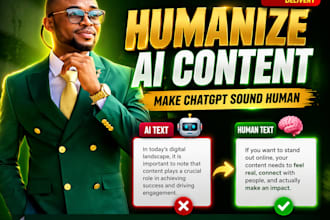 humanize ai content and rewrite chatgpt text naturally