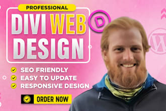be your divi expert for divi wordpress website and divi website design