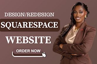 convert your design figma PSD into a high converting squarespace landing page