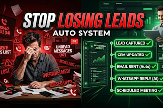 build lead generation and follow up automation using n8n