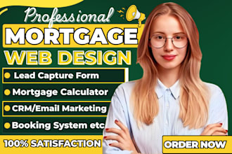 build mortgage website mortgage broker, homeowners housing organisation website