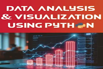 analyze and visualise your data using python