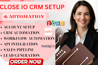 setup ringcentral, german close io crm automation pipeline integration aircall