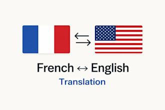french and english translation